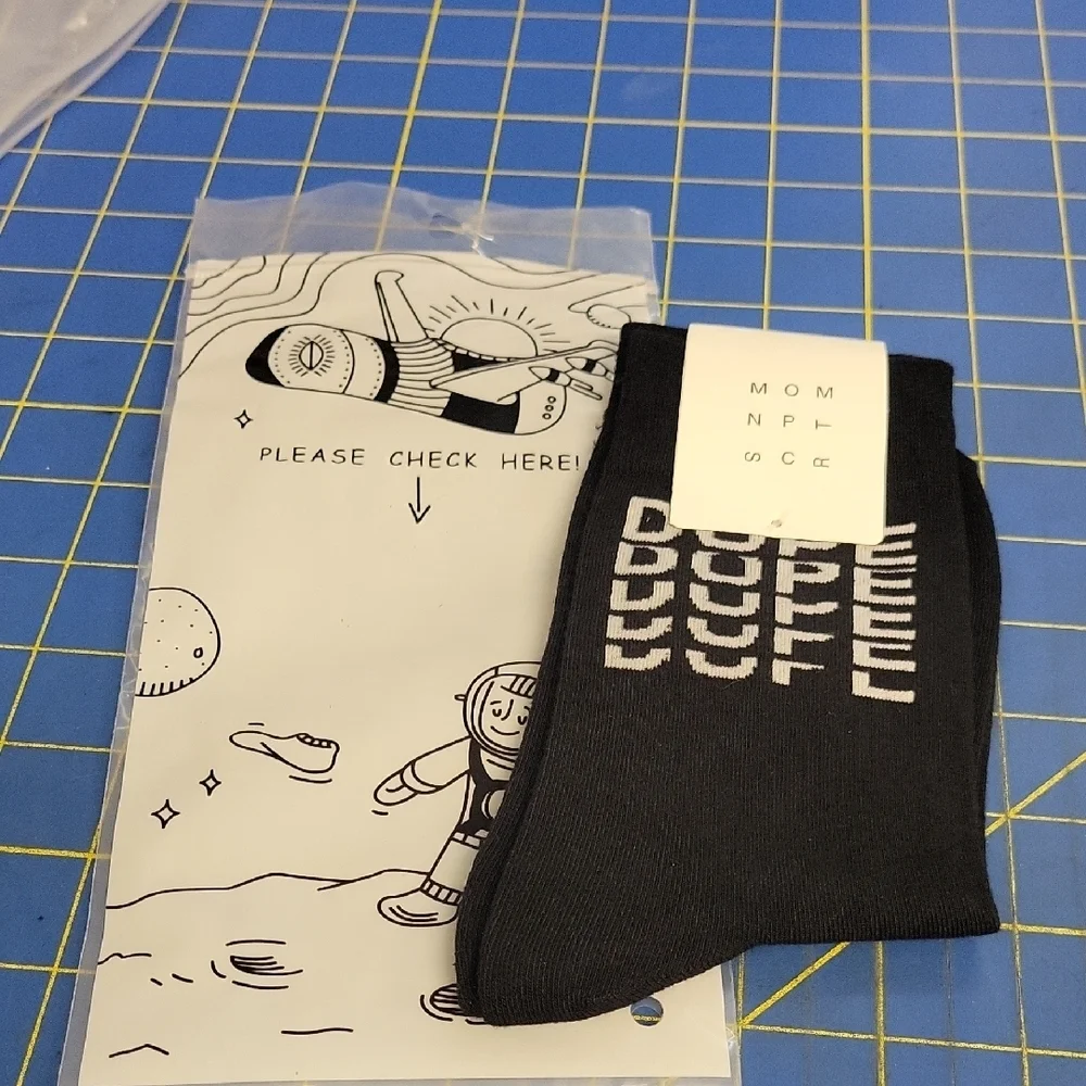 Dope Dope Dope Black Socks OSFM